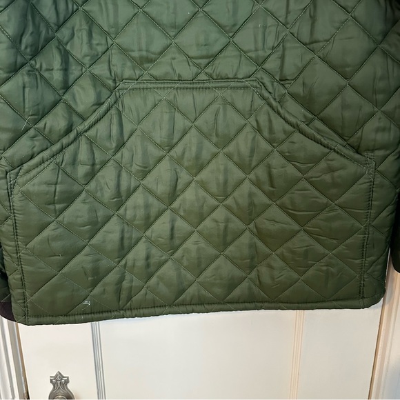 Vintage Barbour Sutherland Jacket Medium Green Quilted Shooting Hunting Sz M - Picture 6 of 15